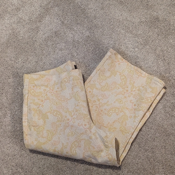 NYDJ Pull-On Wide-Leg Capri Jeans- Darcy Paisley - Picture 2 of 15